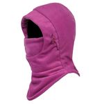 Azarxis Balaclava Face Mask Winter Hat Ski Mask Fleece Windproof Hood Neck Warmer for Cycling Hiking (Thicken - Rose Red)