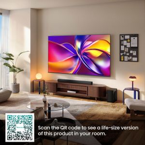 Hisense 65" QLED 4K Smart TV – Ultra HD HDR Display