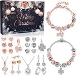 iZoeL Jewelry Advent Calendar 2024 Women Charm Bracelet Advent Calendar Teen Advent Calendar Girls Christmas Calendar for Women Teenage Girls Gifts Wife Mother Daughter Granddaughter Mom Ladies