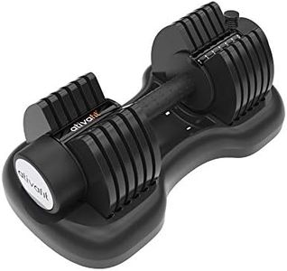 ATIVAFIT 20KG Single Adjustable Smart Dumbbells Hand Weight Dumbbells for Anti-Slip Handle Full Body Strength Training and Weight Lifting Equipment for Home Gym Office Workout