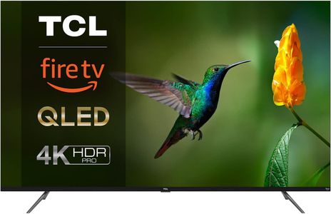 TCL 55" QLED 4K Fire TV – HDR10+, Dolby Vision & Atmos, Alexa, Black