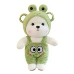 SCOOBA Lovely Design Cute Green Color Teddy Bear Soft Toy 42cm Height for All Ages