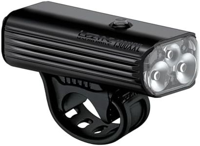 Lezyne Macro Drive 1300 XL Eclairage vélo/VTT LED Rechargeable USB Black FR : Taille Unique (Taille Fabricant : t.One sizeque)