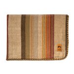 ALPAKITAS Alpaca Wool Blanket | Premium Handmade Alpaca Wool Blanket Throw | Warm, Thin, Beautiful, Cozy | Queen Size 87 x 64 inches | Ultra-Soft, Hypoallergenic and Breathable (Brown)