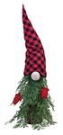 Boston International Christmas Tabletop Gnome Figurine, 25.5-Inches, Small Santa Tree