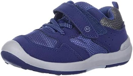 Stride Rite Unisex-Child SRT Winslow Athletic Sneaker, Navy, 6.5 Wide Toddler