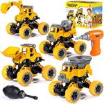 LUDILO 4PCS Take Apart Toys for 4 Y