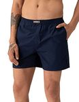 DAMENSCH Men's Regular Fit Cotton Breeze Ultra-Light Solid Boxer Shorts