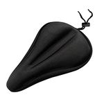 Bike Seat Cover, Oture Foam & Gel Bicycle Seat Cushion, Anti-Slip Bike Saddle Shock Absorption Saddle Pad, Comfortable Breathable Housse de Selle de Vélo for Women's & Men's Exercise Sports Bikes