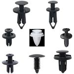 120 Pieces Plastic Car Retainer Clips,Nylon Car Fasteners Rivet Clips