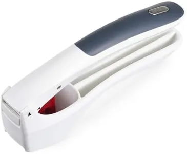 Zyliss Easy Clean Garlic Press - No Need To Peel, Crusher, Mincer - White, Grey