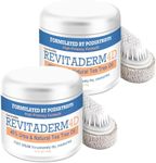 activelife - Revitaderm 4D Urea Cream, Deeply Moisturizes for Dry, Cracked Feet, Hands, Elbows and Knees, Ultra Repair Cream and Callus Remover For Feet, Free Pumice Stone Included, 4oz, 2 Pack