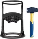 MaxDeems XL Wood Splitter, Manual Log Splitter with 4lbs Sledge Hammer | Kindling Splitter | Log Splitter | Manual Wood Splitter - Safe Kindling Wood Cracker, Firewood Splitter for Garden & Camping