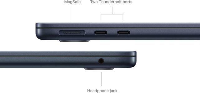 Apple MacBook Air M3 13-inch Laptop – 24GB RAM, 512GB SSD, Space Grey