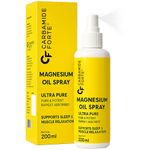 Carbamide Forte Magnesium Oil Spray | Topical Magnesium Spray | Magnesium Oil for feet, Sleep Support, Pain Relief & Muscle Recovery | Magnesium Oil 200ml