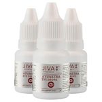 Jiva Ayunetra Eye Drops - 10ml (Pack of 3) | 100% Pure & Natural | Cleanses, Cools & Lubricates dry Eye's