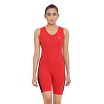 Invincible Women’s Wrestling Suit (Red, X-Small)