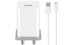 Stuffhoods Ultra Fast Charger With 1 Meter Micro Usb Charging Data Cable For All Mobiles, Tablets Realme C2 (2.4 A, Z 3, White)