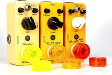 MOOER Candy Guitar Effects Pedalboard Footswitch Toppers - Warm Color Electric Bass Footswitch Toppers
