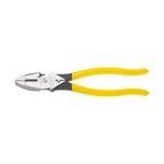 Klein Tools D213-9NE-CR 9-Inch High Leverage Side Cutting and Connector Crimping Plier