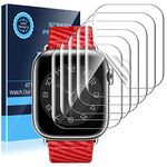 LK 6 Pack Screen Protector for Apple Watch Series 9/8/7 41mm, Self-Healing TPU Material for iWatch 9/8/7 41mm Screen Protector, Scrathes-Resistant, Bubble-Free, HD Clarity, Anti-Glare, Transparent