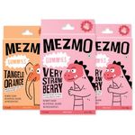 MEZMO soft jelly healthy n yummy candy with natural fruit sugar 144gms 36 jellies (Pack of 3) - Very Strawberry & Tangelo Orange