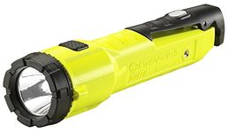 Streamlight 68795 Dualie 275-Lumen Multi-Function, Intrinsically Safe, Rechargeable Flashlight with Magnetic Clip and 12-Volt DC Direct Wire, Yellow