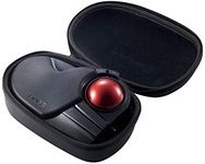 ELECOM Hard EVA Travel Protection Storage Case fits ELECOM Trackball Mouse M-HT1 Series Black (BMA-HT1BK)