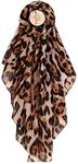 Women Large Leopard Animal Print Li