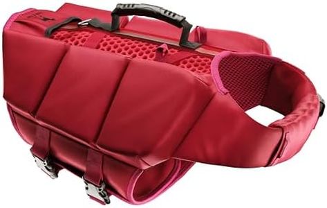 Noah & Paw Dog Life Jacket, Human Standards Lifejacket Design, Dog Life Vest for Swimming and Boating, 3X Foam Support for Max Floating, Breathable Mesh, Salvavidas para Perros, Sizes XS, S, M, L, XL