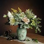 WAKISAKI Faux Flowers in Ceramic Va
