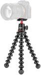 JOBY GorillaPod 3K Kit, Compact Tripod 3K Stand and Ballhead 3K for Compact Cameras, Tripod Kit, Travel Tripod for Cameras, Holds Devices up to 6.6lbs, JB91507, Made in Italy, Black/Charcoal