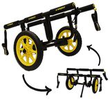 Suspenz Fishing Kayak Cart Trolley | Heavy Duty Canoe Carrier Trailer with Adjustable Bi-Directional Bunker Bars and Airless Wheels | Catch-All Universal Airless Cart (22-9909)