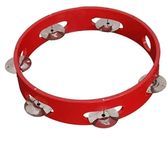 NCR EXPORT.CO Khanjari 7 inch Tambourine Hand Percussion Musical Instrument, Green