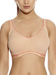 Freya Women's Active Underwire Moulded Sports Bra, Nude, 32E