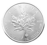 2015 SILVER MAPLE LEAF COIN 1 oz 9999 PURE