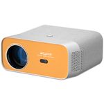 WZATCO Yuva Ultra, Ultra Bright 770 ANSI, 590 ISO Lumens, Native 1080P Fully Automatic, Android TV Projector for Home, 300" Screen | HDMI ARC | 4D Keystone with Netflix, Prime etc | WiFi 6 & BT