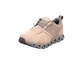 On Women's Cloud 5 Waterproof Sneakers, Rose/Fossil, 9.5