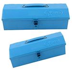 Venus VTB Metal Tool Box Single Compartment (Blue)