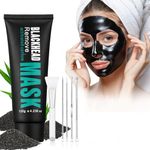 Blackhead Remover Charcoal Activated Charcoal Face Mask,Blackhead Removal Kit for Oily Skin Deep Cleansing,Face Nose Blakhead Pores Removal Set with Blackhead Remover Tool