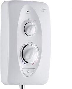 Mira Jump 8.5kW Electric Shower – White, Easy-Fit