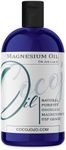 Pure Magnesium Oil - Natural, USP Grade, Purified, Quick Absorbing Bulk - 16 oz - Bulk Refill - for Body, Skin, Muscle, Arms, Legs, Calves, Massage, Deep Tissue by COCOJOJO