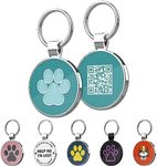 MYLUCKYTAG QR Code Dog ID Tags - Pet Online Profile - Scan QR Receive Instant Location Alert Email