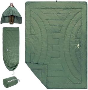 iClimb 3M Insulation Warm Camping Blanket Ultralight Compact (Green, 1.52 lb)