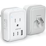[1-Pack] US to Japan Power Adapter,