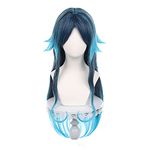 Anime Cosplay Wig, Genshin Impact Wig, with Free Wig Cap, for Halloween, Party, Carnival, Nightlife, Concerts, Weddings (Bonanus/Fanan)