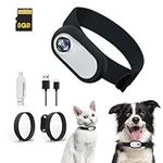 Cat Camera Collar with 8GB SD Card, HD 1080P Dog Collar Camera Mini Body Camera Action Camera Wireless Collar Camera for Dogs Cats Gift