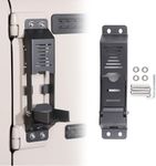Door Hinge Step Compatible with INEOS Grenadier 2020 2021 2022 2023 2024 2025 Accessories, Side Door Hinge Foot Step, Folding Foot Pegs, No Drilling Rooftop Access Foot Pedal Hook Carbon Steel (Black)