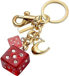 HAKPTRN Bag Charms Purse Charm for Handbag Gold Decorative Purses Extender Chain -Womens Christmas Stocking Stuffers Gifts