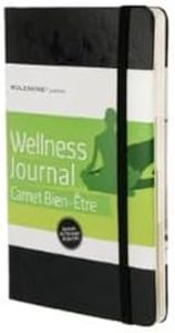 Moleskine Passion Journal, Wellness, Hard Cover, Large (5" x 8.25") Black, 400 Pages